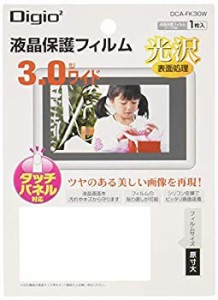 【未使用】【中古】 ロアス 液晶保護シート 3.0ワイド型 (約67×38mm) 液晶画面対応スーパークリアタイプ DCA-FK30W