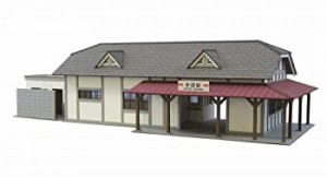 さんけい 1/87 情景シリーズ 駅舎-3 MK05-12 ペーパークラフト（未使用品）