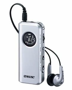 【未使用】【中古】SONY FMステレオ/AMポケッタブルラジオ M98 シルバー SRF-M98/S