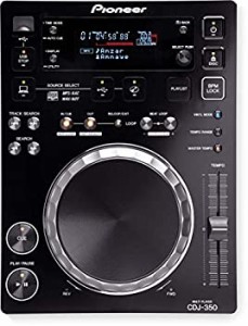 【未使用】【中古】Pioneer DJ用CDプレーヤー ブラック CDJ-350