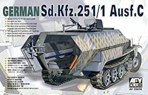 【未使用】【中古】 AFVクラブ 1/35 Sd.kfz.251/1 Ausf.C プラモデル