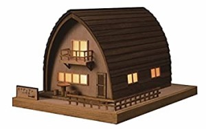 ウッディジョー  灯3 カナディアンハウス 木製模型（未使用品）