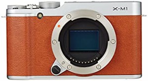 【未使用】【中古】 FUJIFILM 富士フイルム ミラーレス一眼 X-M1 ボディ ブラウン F FX-X-M1BW