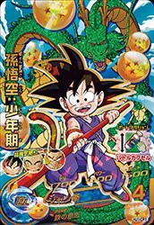 【未使用】【中古】 ドラゴンボールヒーローズJM01弾/HJ1-CP1 孫悟空：少年期 CP