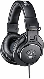 【未使用】【中古】 audio technica オーディオテクニカ プロフェッショナルモニターヘッドホン ATH-M30x ブラック スタジオレコーディン