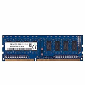 【未使用】【中古】 SK Hynix PC3-12800U (DDR3-1600) 2GB x 1枚 240ピン DIMM デスクトップパソコン用メモリ 型番 HMT325U6CFR8C-PB 品