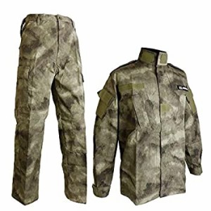 【未使用】【中古】SHENKEL 迷彩服上下 2点セット A-TACS AU USサイズ S bdu-au02-S [並行輸入品]