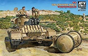 【未使用】【中古】 AFVクラブ 1/35 バレンタインMk.III w/ロタ トレーラー プラモデル