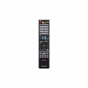 【未使用】【中古】シャープ 液晶テレビ用リモコン RRMCGB080WJSA(0106380437)