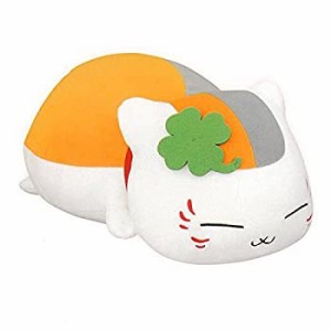 【未使用】【中古】 夏目友人帳 ふくよこい 四つ葉ふく でっかいぬいぐるみ ニャンコ先生 (プライズ)