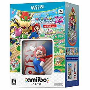 【未使用】【中古】 マリオパーティ10 amiibo アミーボ セット - Wii U