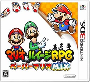 【未使用】【中古】 マリオ&ルイージRPG ペーパーマリオMIX - 3DS