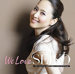 【未使用】【中古】 We Love SEIKO -35thAnniversary松田聖子究極オールタイムベスト50Songs- (初回限定盤A) (3CD+DVD)