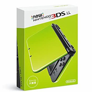 【未使用】【中古】 Newニンテンドー3DS LL ライム×ブラック