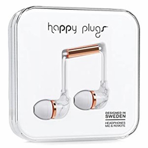 【未使用】【中古】 happy plugs ハッピープラグス In-Ear Unik Edition カナル型イヤホン スウェーデンブランド 女性向け ギフトに最適 