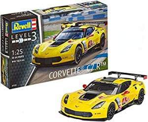 ドイツレベル 1/25 コルベット C7.R プラモデル 07036（未使用品）