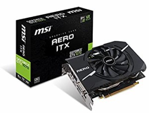 【未使用】【中古】MSI GeForce GTX 1070 AERO ITX 8G OC グラフィックスボード VD6305