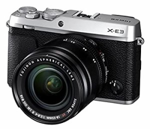 【未使用】【中古】 FUJIFILM 富士フィルム ミラーレス一眼カメラ X-E3レンズキットシルバー X-E3LK-S