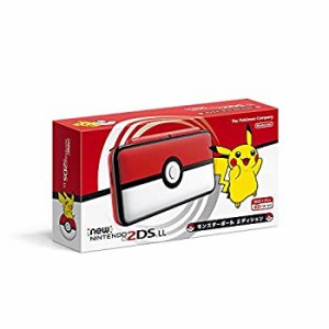 【未使用】【中古】 Newニンテンドー2DS LL モンスターボールエディション