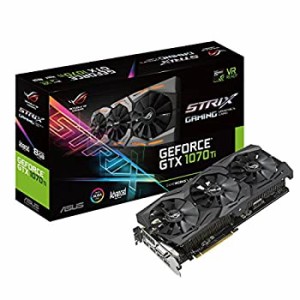 【未使用】【中古】 ASUS Nvidia GTX1070TIビデオカード ROG-STRIX-GTX1070TI-A8G-GAMING