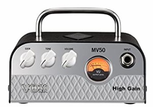 【未使用】【中古】 VOX Nutube ギター用 超小型 ヘッドアンプ MV50 High Gain 驚きの軽量設計 50Wの大出力 アナログ回路 自宅練習 スタ