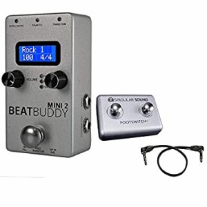 【未使用】【中古】 Singular Sound BEATBUDDY MINI 2 FOOTSWITCH+バンドル ギターペダル型ドラムマシン