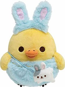 【未使用】【中古】 リラックマ お花畑の小さな子うさぎ あつめてぬいぐるみ キイロイトリ