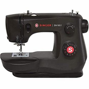 【未使用】【中古】 Singer シンガー 電動ミシン SN1851 ブラック シンガー 電動ミシン ブラック 黒