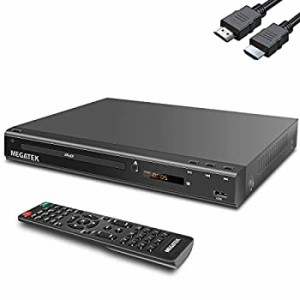 【未使用】【中古】 Megatek (メガテック) DVDプレーヤー コンパクトDVDプレーヤー テレビ用 HDMI AV 同軸出力付き 家庭用CDプレーヤー 
