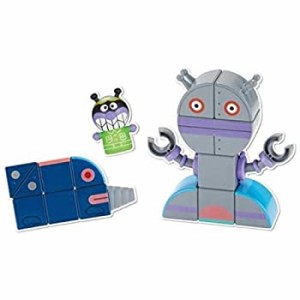 【未使用】【中古】 BANDAI (バンダイ) アンパンマン 磁石でパチッと! ひらめきキューブ バイキンメカセット