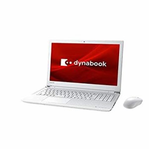 【未使用】【中古】 dynabook ダイナブック 15.6型ノートパソコン dynabook T4 リュクスホワイト【2019年夏モデル】 Celeron メモリ 4GB 