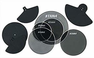 【未使用】【中古】 TAMA タマ ドラムセット用消音パッドセット 10 12 14 X2 18 BD HI-HAT CYMx2 S
