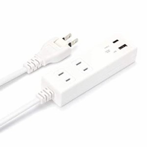 【未使用】【中古】 プレミアムスタイル iCharger USBポート AC電源タップ ホワイト AC×2 USB-A×1 USB-C×1 PG-UACTAP08WH