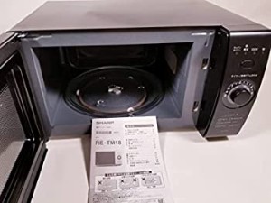 【未使用】【中古】シャープ 電子レンジ 18L ブラック系SHARP RE-TM18-B