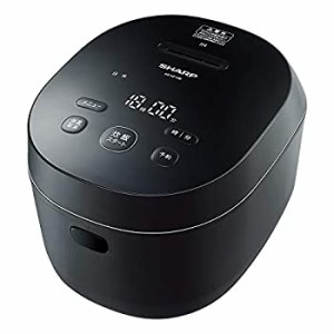 【未使用】【中古】 シャープ 炊飯器 IH 5.5合 PLAINLY ブラック KS-HF10B-B