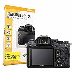 【未使用】【中古】 【0.3mm強化ガラス】ORMY 液晶保護ガラス 液晶保護フィルム SONY α7c α9II α7RIV α7RIII α7III α9 用