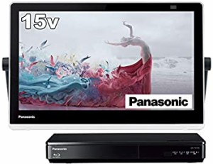 【未使用】【中古】 パナソニック 15V型 ポータブル 液晶テレビ インターネット動画対応 プライベート ビエラ 防水タイプ 500GB HDD録画 