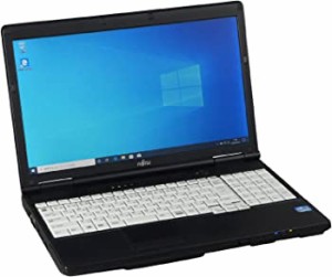 【未使用】【中古】中古パソコン Windows10 ノートPC 富士通 LIFEBOOK A572/F(FX) Core i5-3320M 2.6(〜最大3.3)GHz MEM:8GB HDD:320GB D