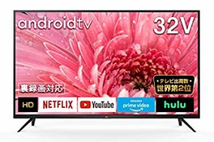 【未使用】【中古】 TCL 32型 ハイビジョン スマートテレビ (Android TV) 32S515 Amazon Prime Video対応 外付けHDDで裏番組録画対応 202