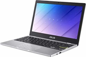 【未使用】【中古】ASUS ノートパソコン11.6インチ E210MA (Celeron N4020 / 4GB, 64GB / 約1.08kg / Webカメラ / ドリーミーホワイト / 