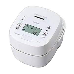 【未使用】【中古】東芝 真空圧力IHジャー炊飯器（5.5合炊き） ホワイトTOSHIBA 炎匠炊き RC-10VSP-W