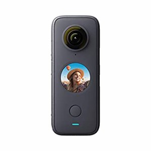 【未使用】【中古】 Insta360 ONE X2通常版 360度アクションカメラ 5.7K 360度動画 FlowState手ブレ補正 1630mAh大容量電池 10メートル防