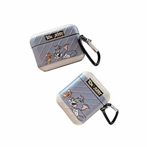 【未使用】【中古】 AirPodsケースカバー Tom and Jerry 第1 2世代 AirPods Pro ブルー かわいい エアーポッズ トムとジェリー ケースカ