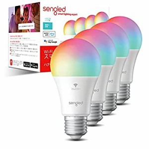 【未使用】【中古】 Wi-Fi接続 Sengled スマート LED電球 e26口金 60w相当 調光調色 Alexa Amazon Echo Google Home アレクサ対応 ハブ不