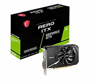 【未使用】【中古】MSI GeForce GTX 1650 D6 AERO ITX OCV2 グラフィックスボード VD7633