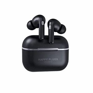 【未使用】【中古】 HAPPY PLUGS カナル型完全ワイヤレスイヤホン AIR 1 ZEN 最大30時間再生 抗菌保護 通話対応 ブラック