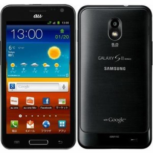 GALAXY SII WiMAX ISW11SC au [ノーブルブラック](中古品)