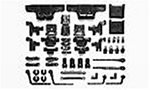 タミヤ R/C SPARE PARTS SP-737 TL01・C部品 (サスアーム)（未使用品）