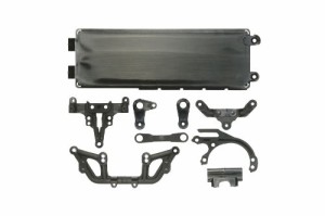 タミヤ RCスペアパーツ SP.1508 XV-01 K部品 (ステアリングアーム) 51508（未使用品）