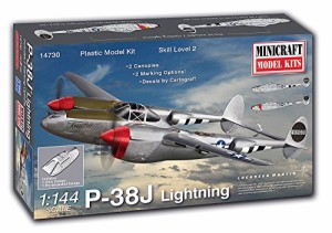 ミニクラフト 1/144 第二次世界大戦 アメリカ陸軍航空軍 第8空軍 P-38Jライ（未使用品）